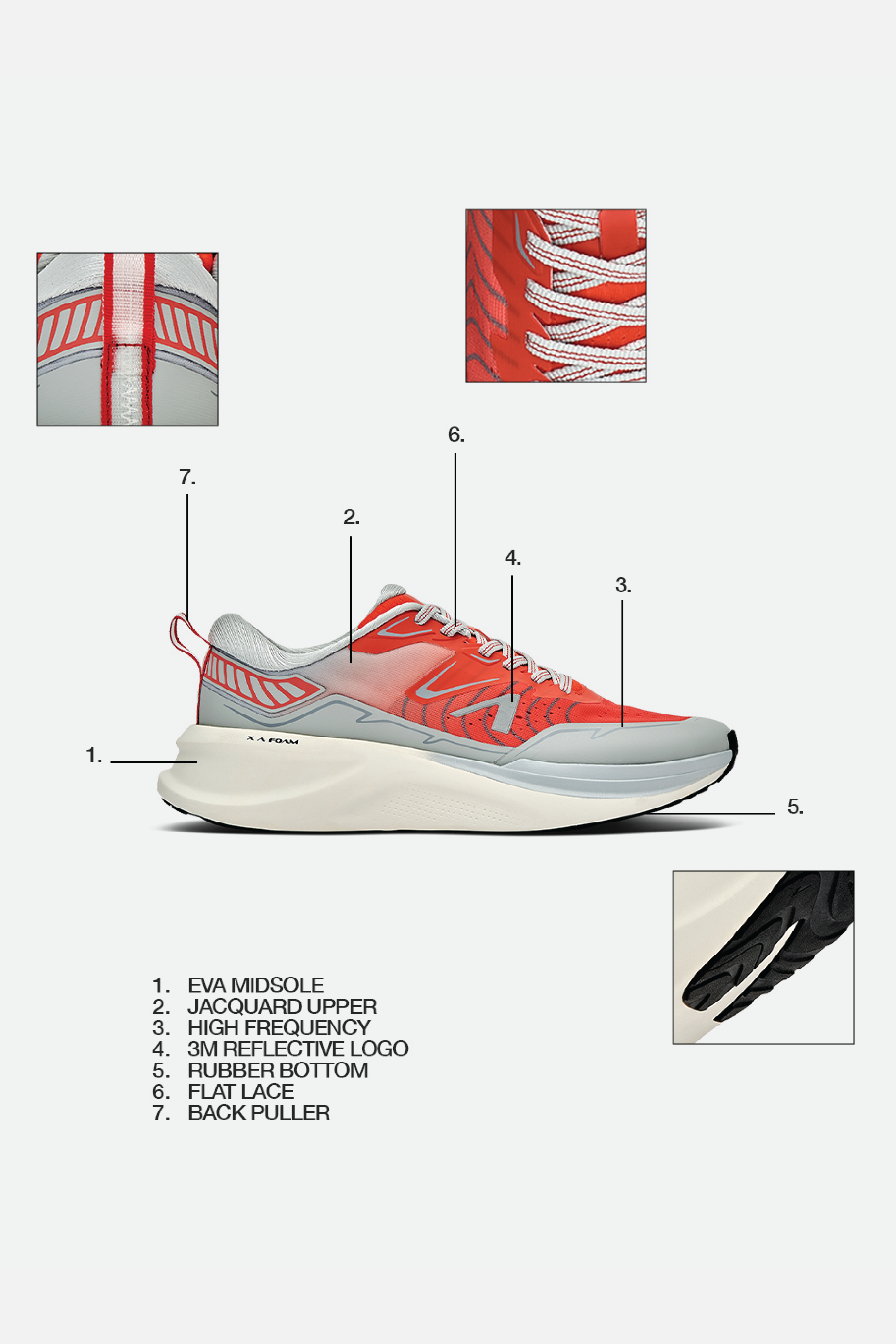 ARKK Main Line Sprint X | Fiery Red Grey Sprint X